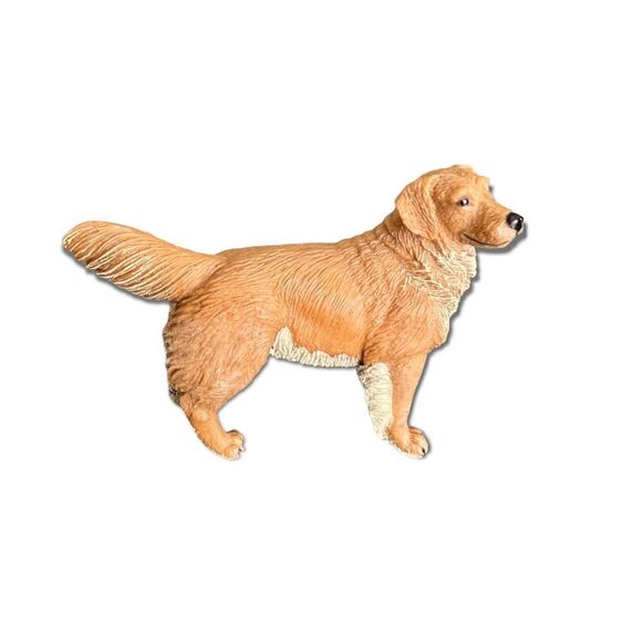 Safari Dog Figure Golden Retriever Adult 2012 Toy Animal - Picture 1 of 10